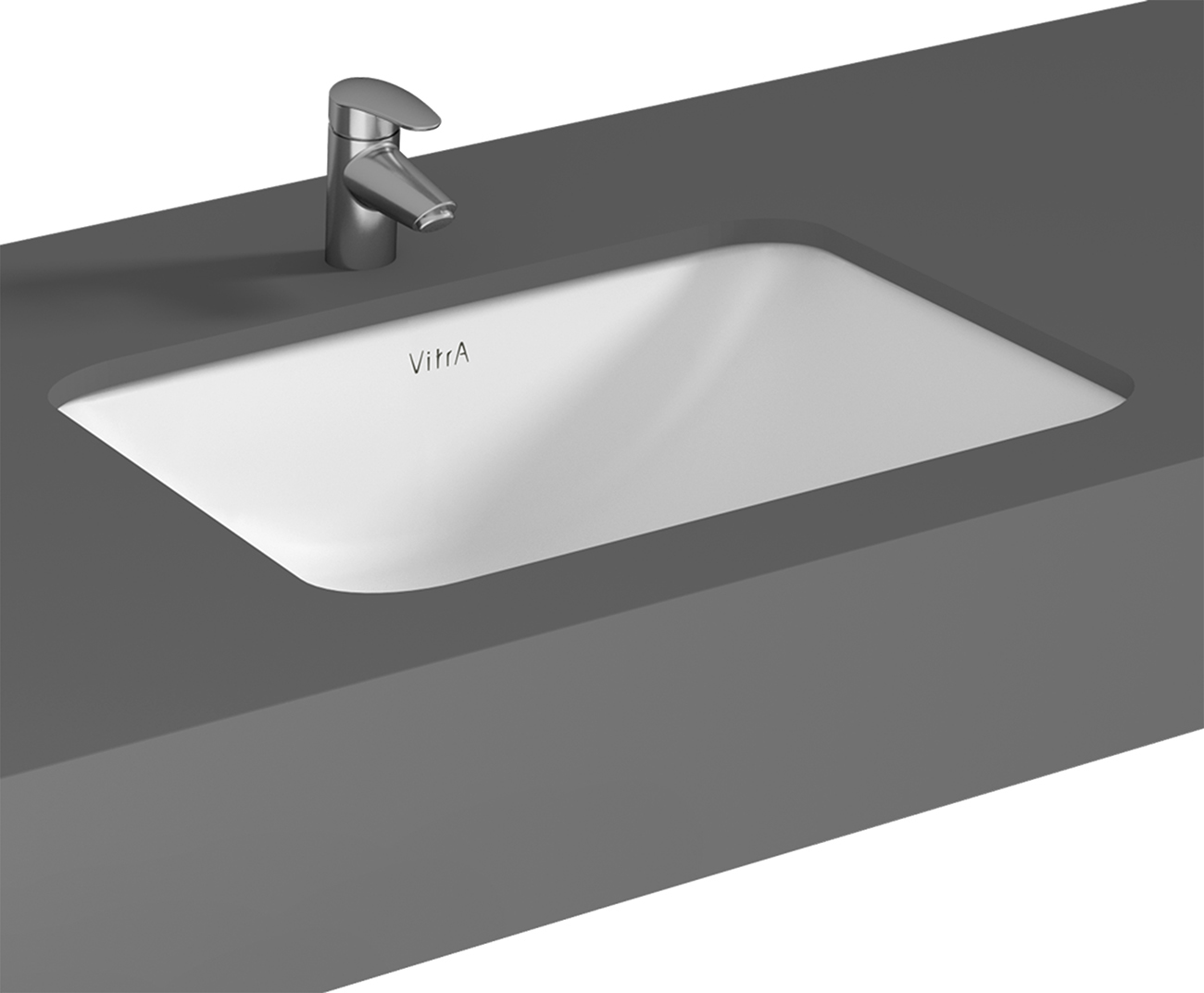 Vitra Unterbauwaschtisch S20 Mit Überlauf