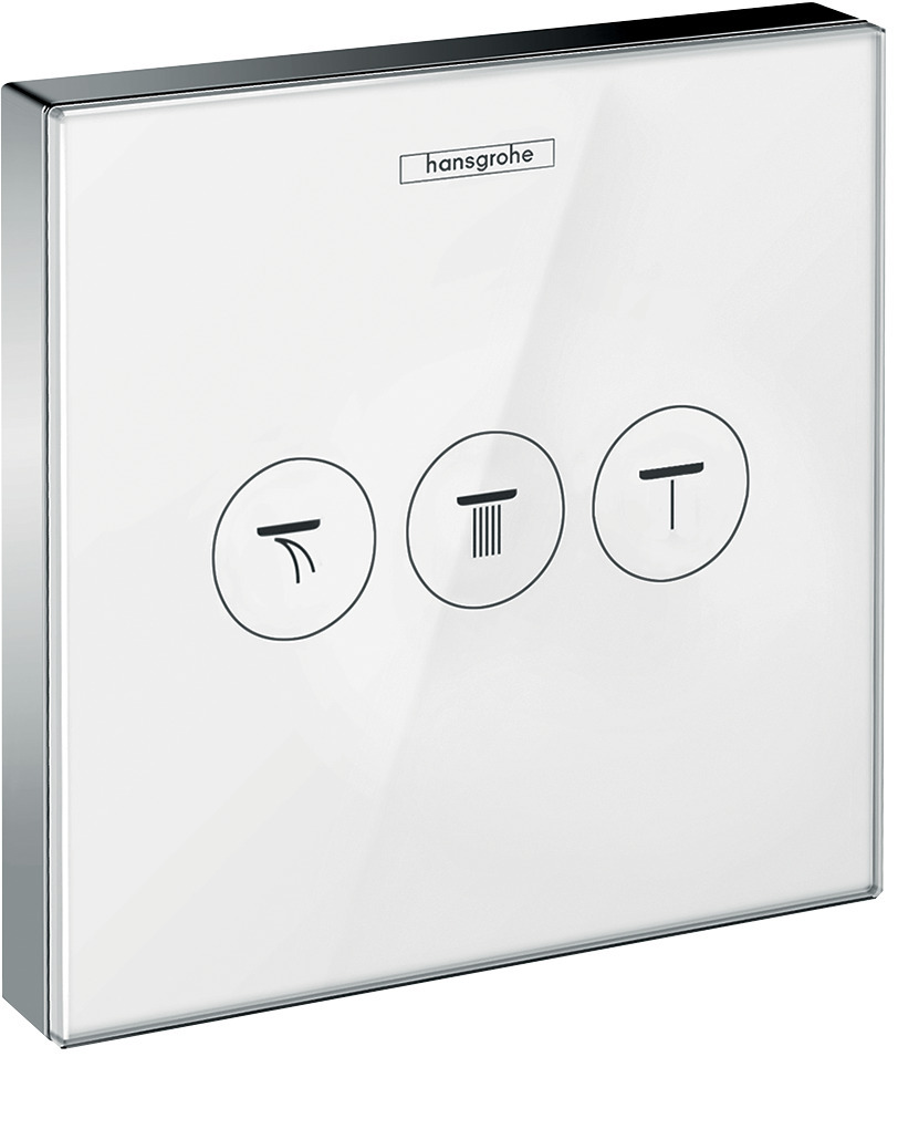 Showerselect Ventil, Glas, Unterputz, Für 3 - Hansgrohe