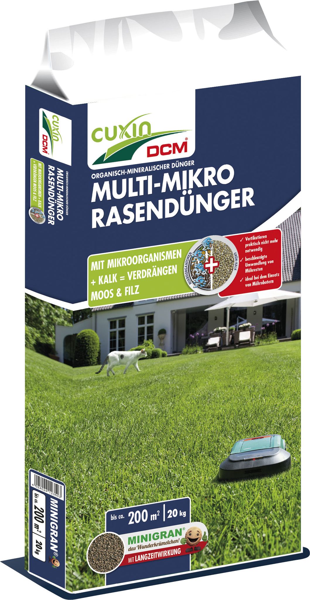 Cuxin Multi Mikro Rasendünger 20 Kg Multimikro Moosverdrängung Mooszersetzung