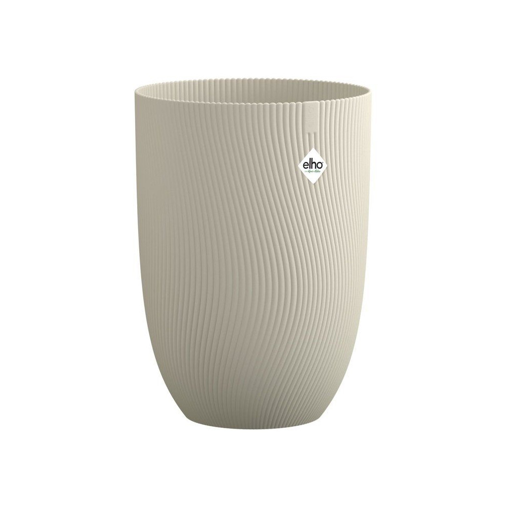 Blumentopf Hoch - Elho - Sereh Hoch 40 - 50 L - Ø 39 X H 53 Cm - Beige - Balkon/innen/aussen