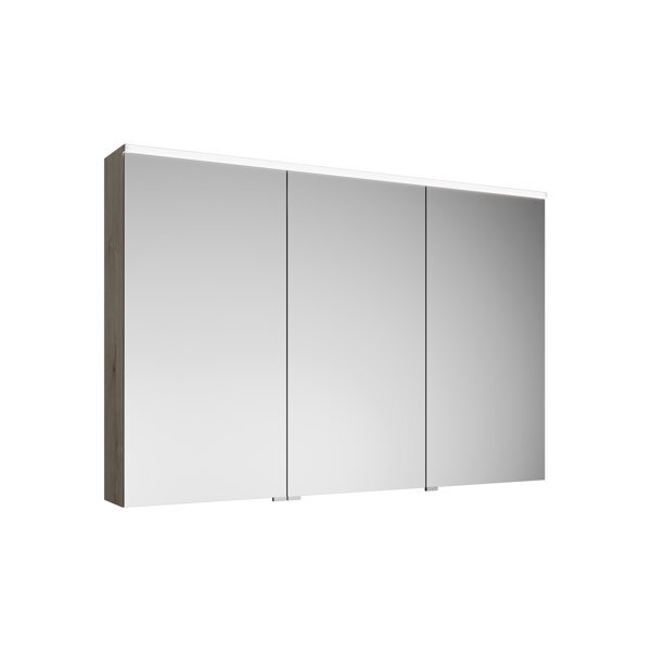 Burgbad Eqio Spiegelschrank Mit Horizontaler Led-beleuchtung, 3