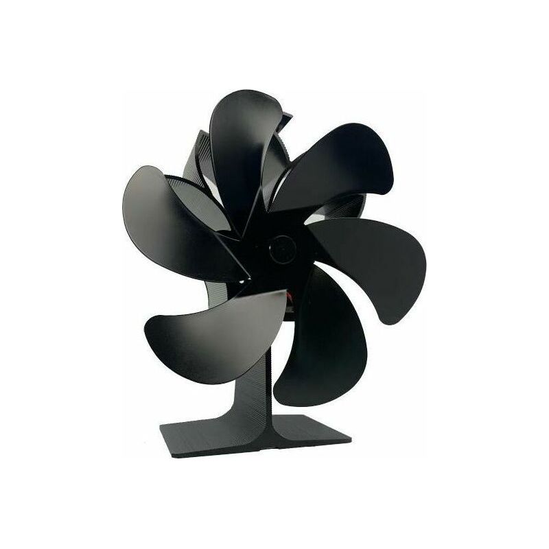 Green Mobility – Thermodynamischer 6-blatt-ofen-/kaminventilator Für Kamin- Und Ofenzubehör, Energieeffizienter Ventilator, 16,5 Cm Flügeldurchmesser