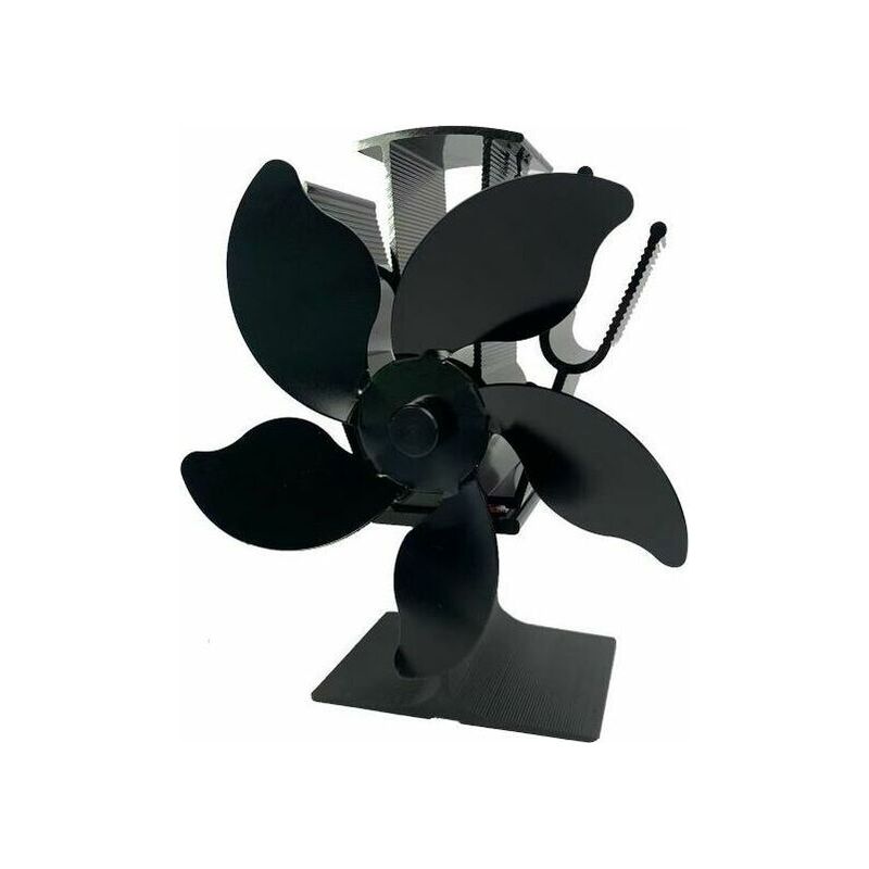 Green Mobility – Thermodynamischer 5-blatt-ofen-/kaminventilator Für Kamin- Und Ofenzubehör, Energieeffizienter Ventilator, 16,5 Cm Flügeldurchmesser