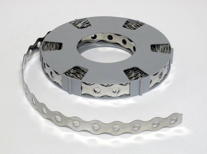 Lochband 17 Mm X 10 M Mit Verzinkter Ummantelung