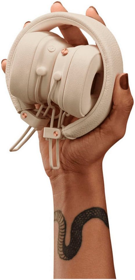 Marshall Major V Cremefarbene Over-ear-kopfhörer