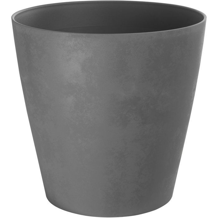 Runder Blumentopf - Garden Id - Swing Cone - Ø 30 - 14 L - H 29 - Grau