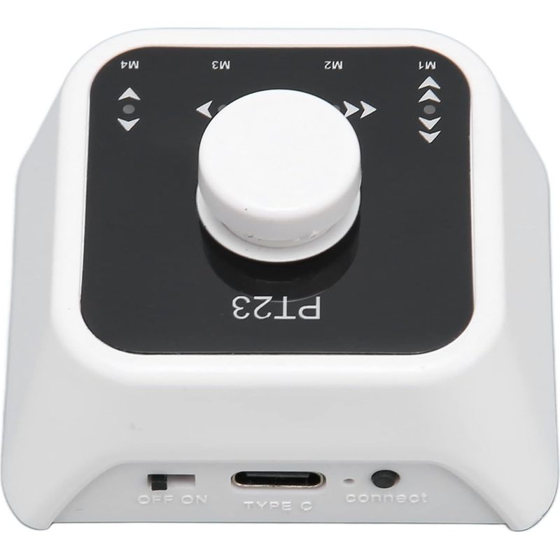 Bluetooth-pedal-turner-pedaal, Usb-aufladbarer Tragbarer Page-turner-page-turner Für Tablet-telefone, Bluetooth-pedaal-page-turner (weiß)