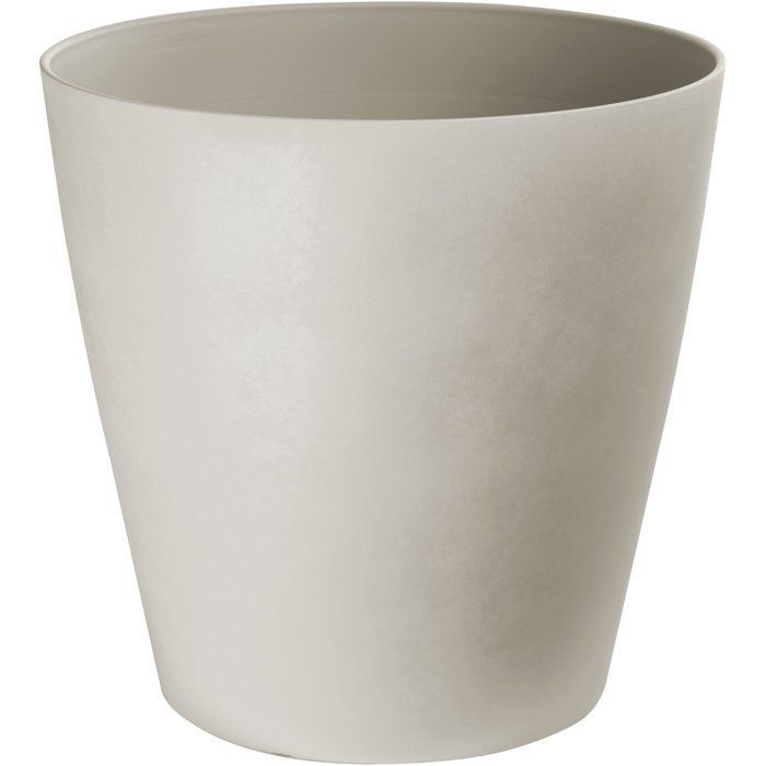Runder Blumentopf - Garden Id - Swing Cone - Ø 35 - 23 L - 34 Cm - Stein