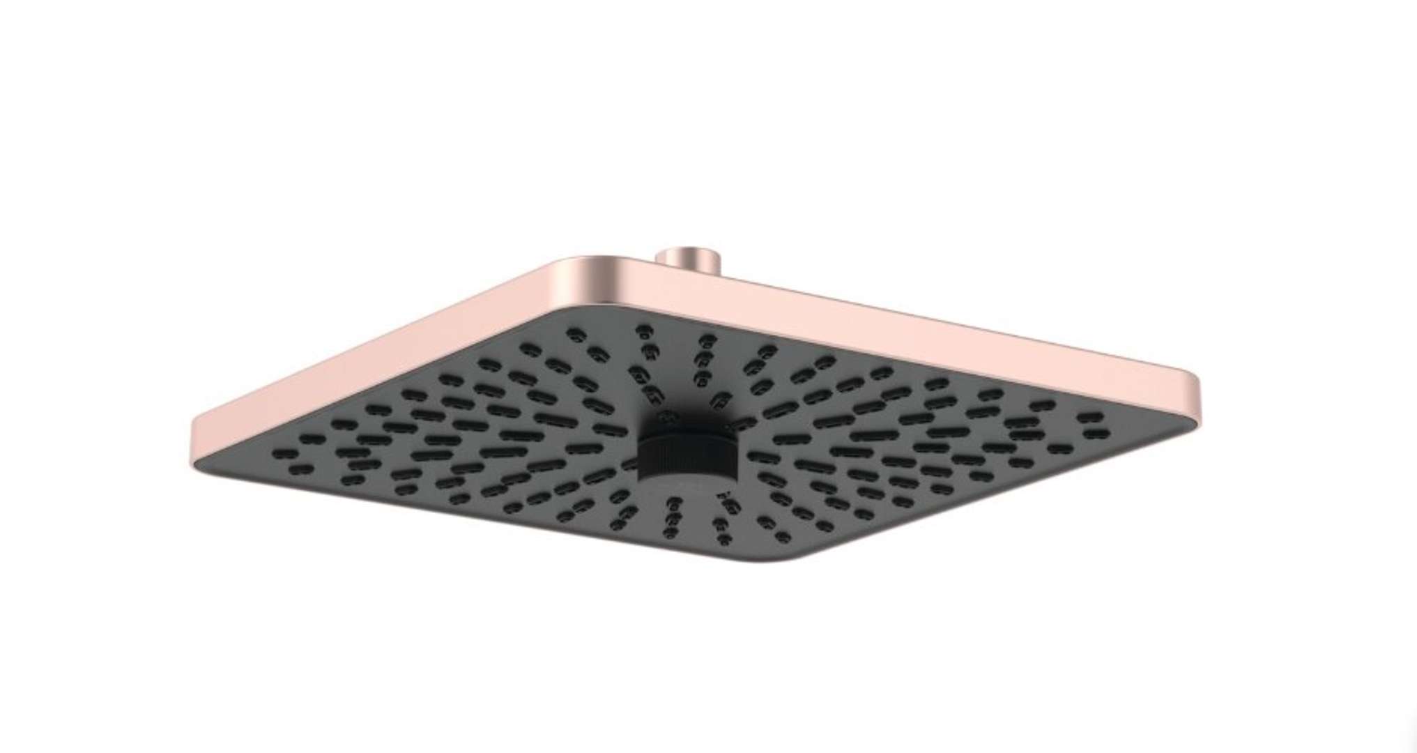 Ideal Standard Idealrain Alu+ - Kopfbrause 26x26 Cm, 2 Strahlarten, Rosé Be223ro
