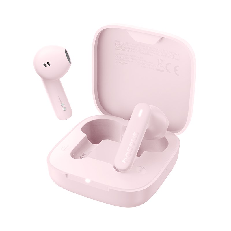 Baseus Bowie E16 Headset True Wireless Ohrhörer In-ear Anrufe/musik Usb Typ-c Bluetooth Rosa