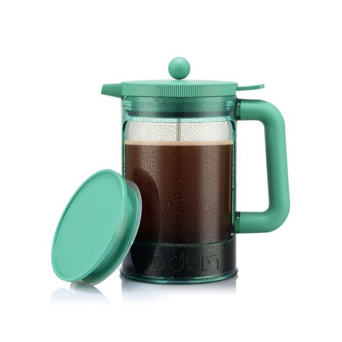 Kaffeekanne - Bodum - Bean Set Heiß- Und Kaltbrühung - 1,5 L - 12 Tassen - Mit Deckel - Grün