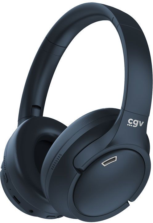Bluetooth-kopfhörer - Cgv - Sonicvibe Anc - Aktive Geräuschunterdrückung - Eingebautes Mikrofon - Anpassbarer Equalizer - Blau