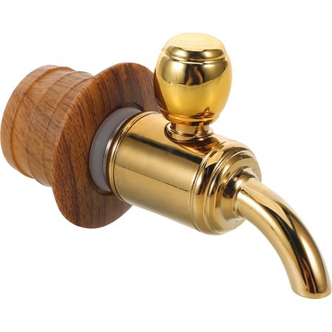 Holzhahn Für Weinfass – Ersatzhahn Für Wasserspender – Ausgießer Für Getränkekrug – Vintage-stil Für Getränke Auf Partys Zu Hause