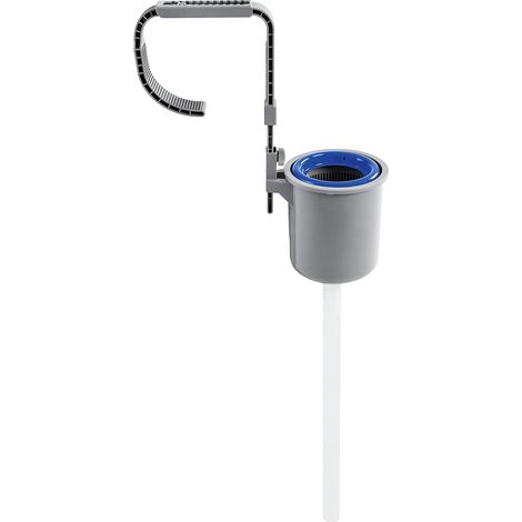 Wandskimmer. Reinigt Aufstellpools. Nimmt Schwimmende Verunreinigungen Auf. Einheitsgröße. Grau.