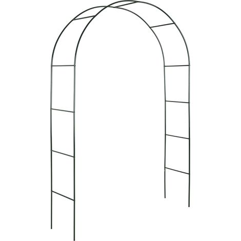 Rosenbogen, Pflanzenstütze, Gartensäule. Höhe: Ca. 240 Cm, Breite: Ca. 140 Cm, Tiefe: Ca. 40 Cm