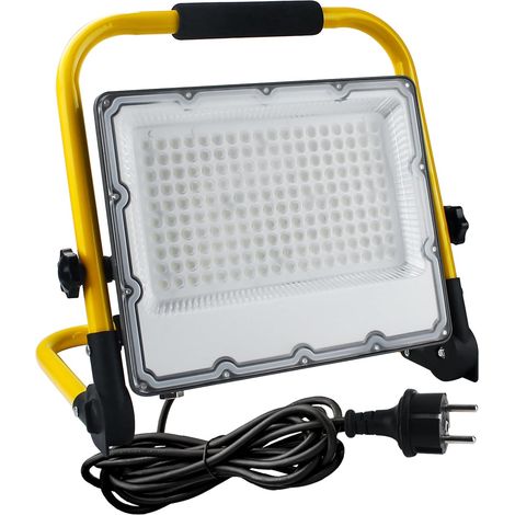150-w-led-arbeitsleuchte – Leistungsstarke Und Wasserdichte Ip66-baustellenbeleuchtung, 6500 K Weißlicht, 15.000 Lumen Mit 4 M Kabel – Ideal Für Innen- Und Außeneinsätze [energieeffizienzklasse