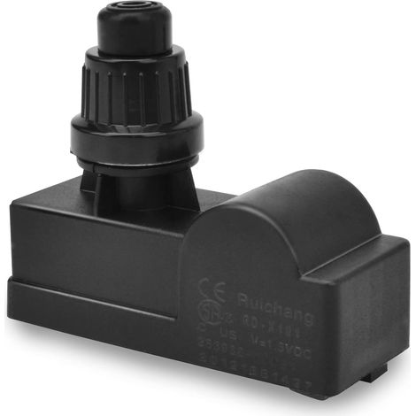 Grillfunkengenerator-feuerstarter - Mit Druckknopf - Funktioniert Mit Aa-batterie (1 Brenner, Schwarz).