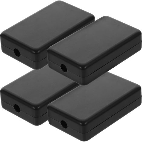 Set Aus Vier Wasserdichten, Wetterfesten Elektrischen Anschlussdosen, Kompakte Kunststoff-anschlussdose, Abmessungen 55x35x15mm.