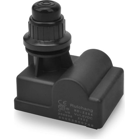 Grillanzünder Mit Knopf – Betrieb Mit Aa-batterien (4 Brenner, Schwarz)
