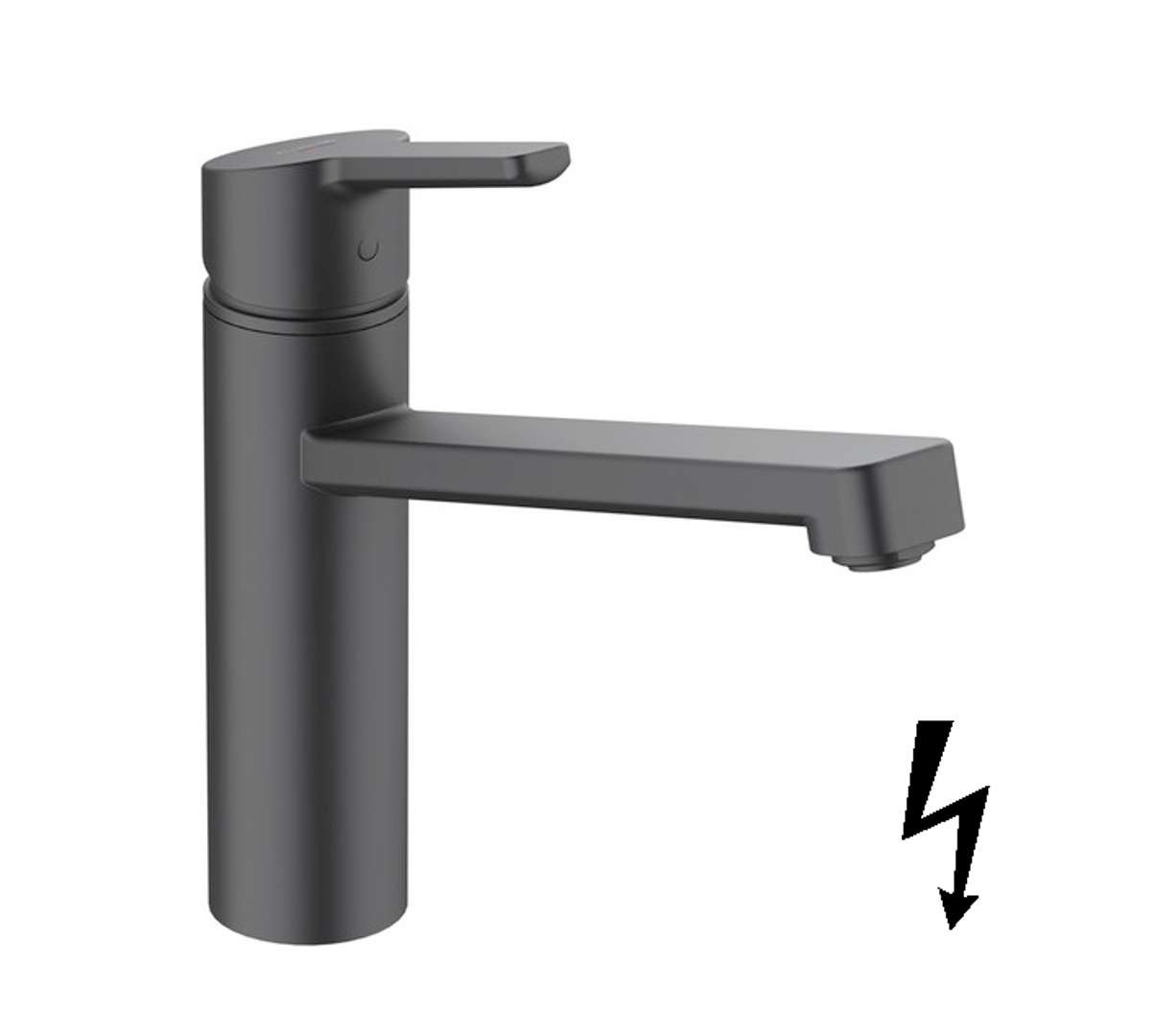Kludi M3 - Spültischarmatur, Schwarz Matt 585753975