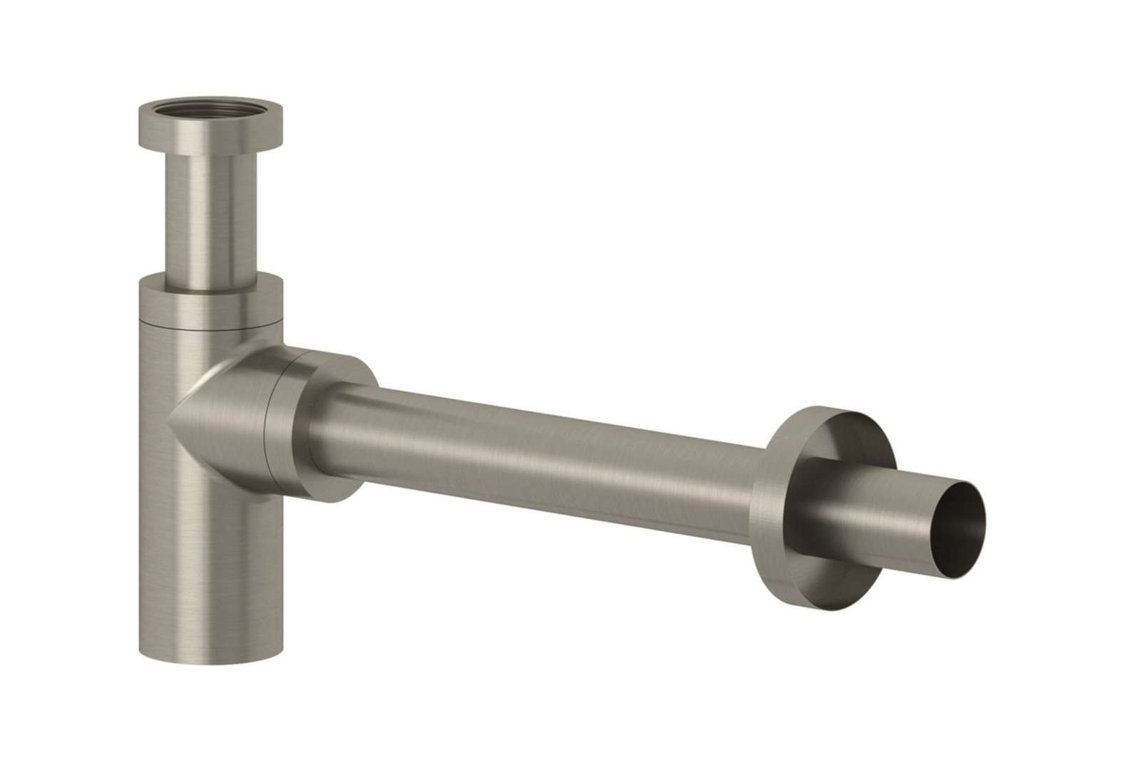 Kludi - Design-siphon, Nickel Gebürstet 10020n5-00