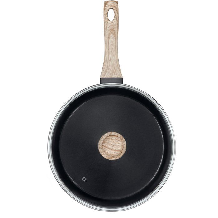 Bratpfanne Mit Deckel - Pyrex - Cook & Care - 28 Cm - Antihaftbeschichtung - Induktion - Ohne Pfas