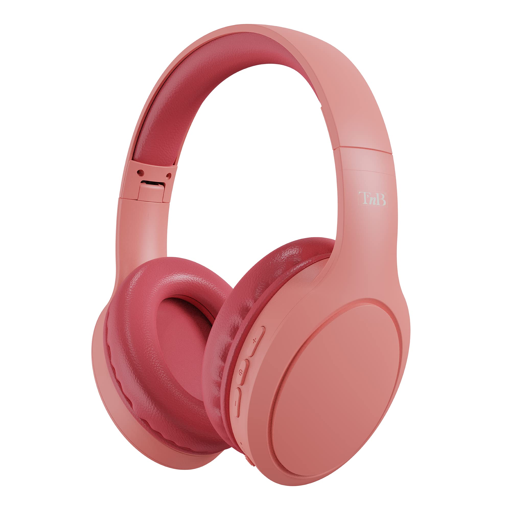 Bluetooth-kopfhörer - T'Nb - Tonality Circumaural - Terrakotta & Himbeerrosa