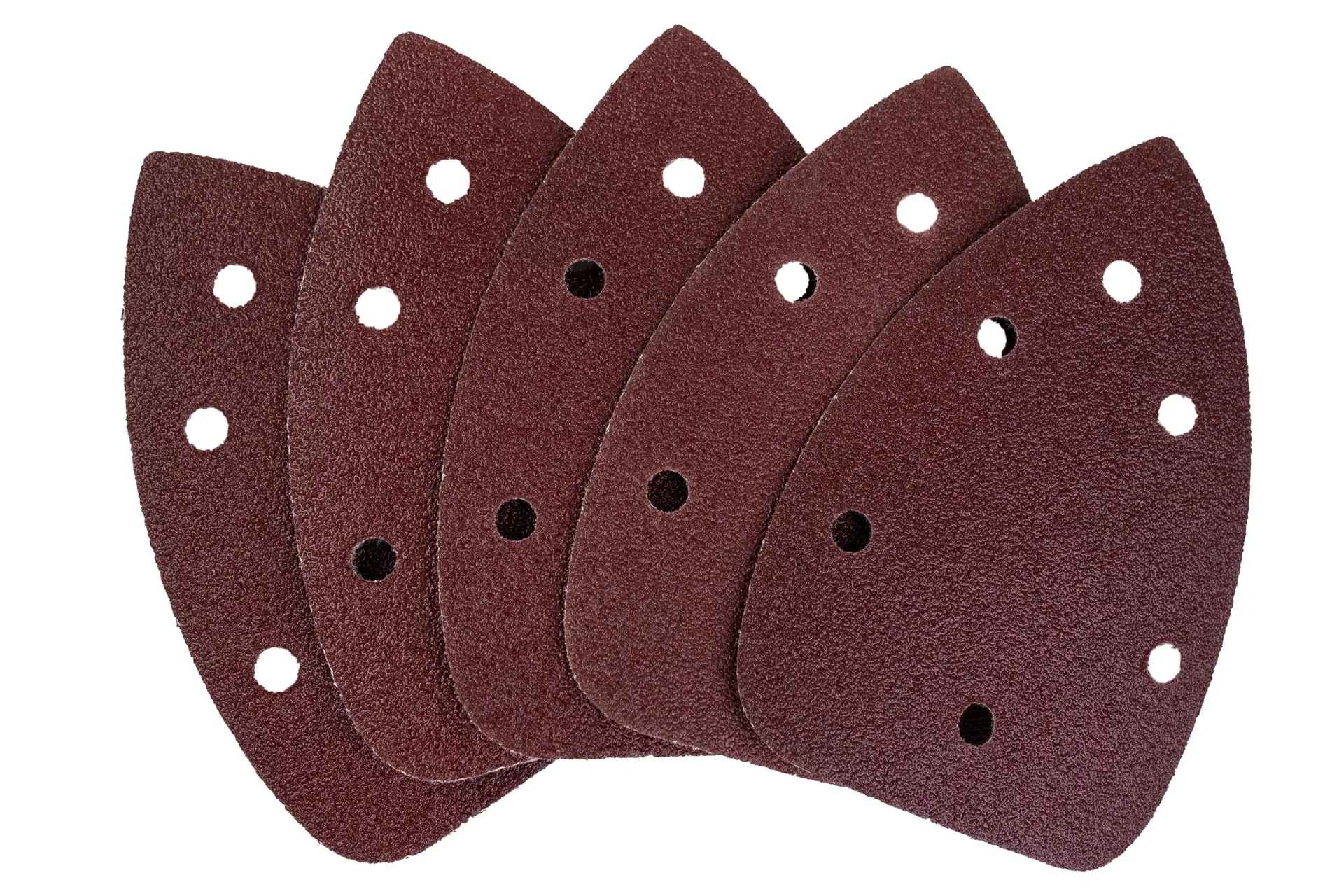 Westfalia Schleifdreiecke, Korn 60, 140 X 140 X 8 Mm, 5 Stück