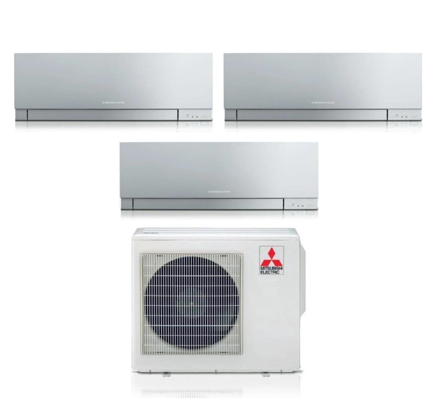 Klimagerät Mitsubishi Electric Kirigamine Zen Silber 5 Kw
