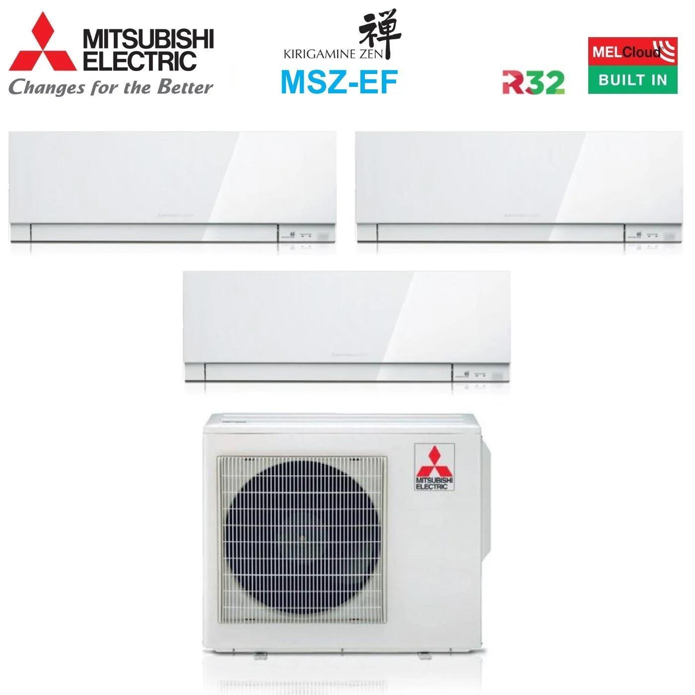 Klimaanlage Mitsubishi Electric Kirigamine Zen Weiß 2 2 Bis 4 2 Kw