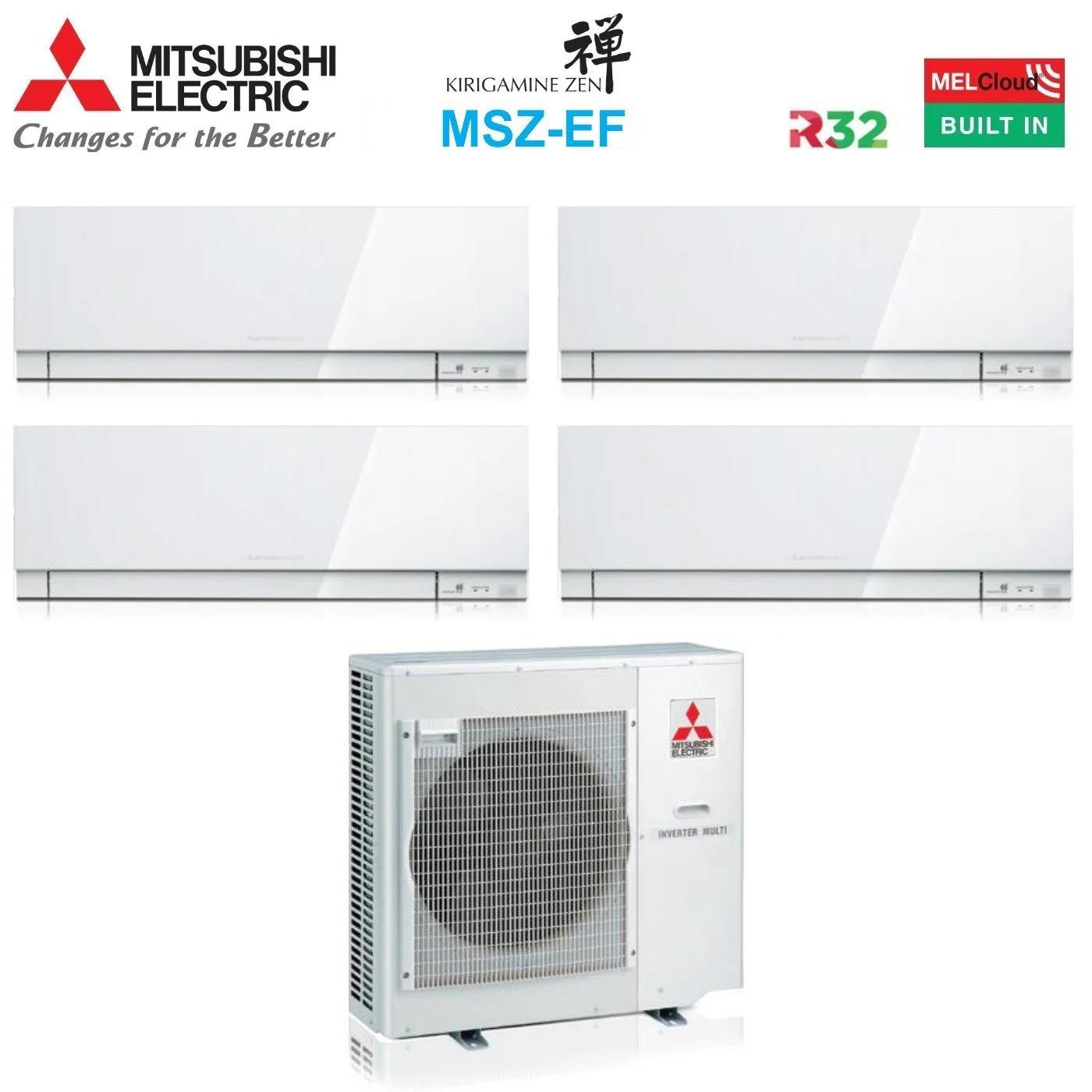 Klimaanlage Mitsubishi Electric Kirigamine Zen Weiß 18000 Btu