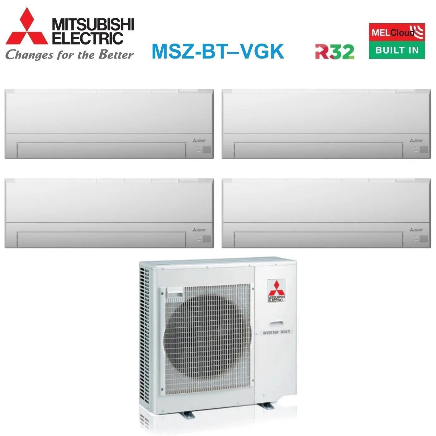 Klimagerät Mitsubishi Electric Msz Bt Weiß 3 5 Kw Kühlung