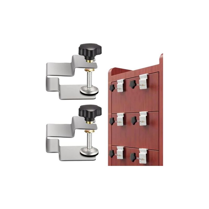 Royaluxe – 2 Stück C-förmige Edelstahlklemmen, Holzklemmen, C-förmige Klemmen Zum Schweißen, Für Tischlerarbeiten Und Heimwerkerprojekte, Klemmbereich 0–41 Mm