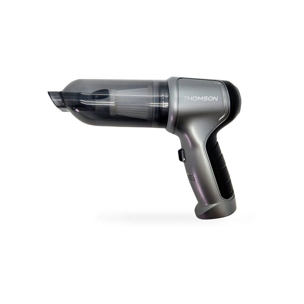 Auto-staubsauger - Thomson - 3 In 1 - 80 W - 12000 Pa - Akkulaufzeit 18 Min - Geliefert Mit 6 Zubehörteilen - Grau