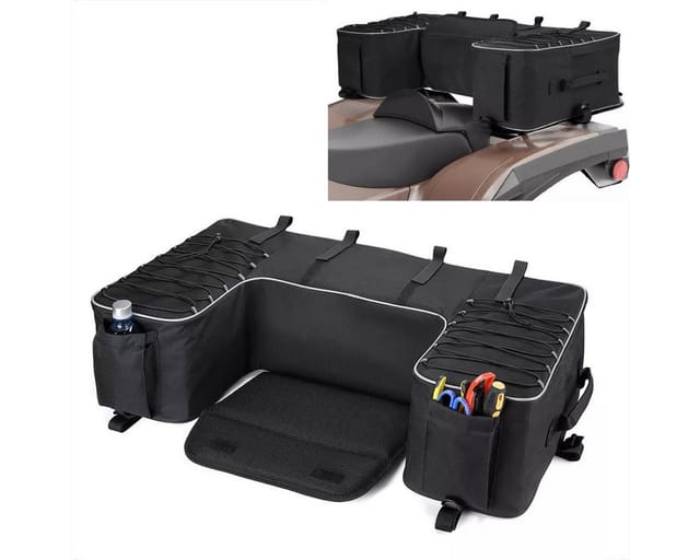 Halbsteife Hintertasche - Bagtecs QB5 - Nylon 600D - Wasserdicht - Interne Verstärkungen