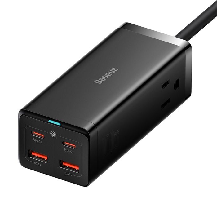 Gan3 Pro 100 W Ladegerät/stromkabel - Baseus (pszm000201) - Schwarz