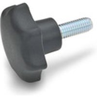 6336.4-ST-50-M10-40 Sterngriff GN 6336.4 Sterngriffschraube Kunststoff d1 50 mm Bild 2