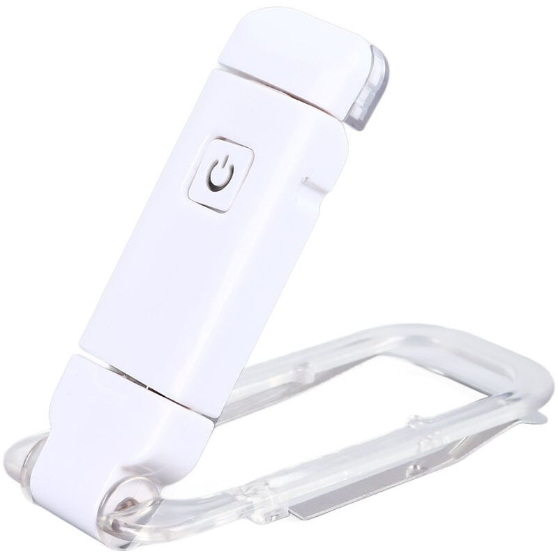 Jeffergarden Usb-wiederaufladbare Buchlampe, Faltbar, Drehbar, Tragbar, Verstellbar, Für Lesezeichen, Klemmbare Buchlampe Zum Lesen - Dou