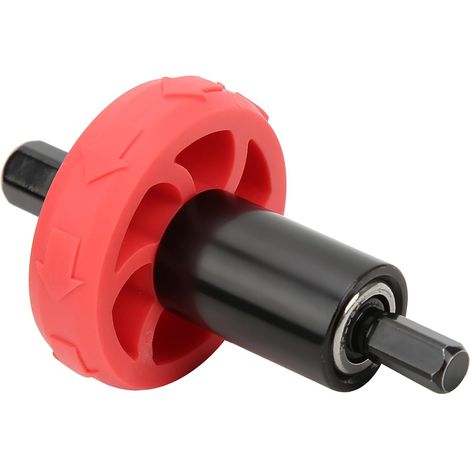 Elektrischer Anlaufbohrer, Schwarzer/roter Kunststoff-motorstarteradapter, Kompatibel Mit Allen Handbetriebenen Werkzeugen, Einfach Bohrer Hinzufügen