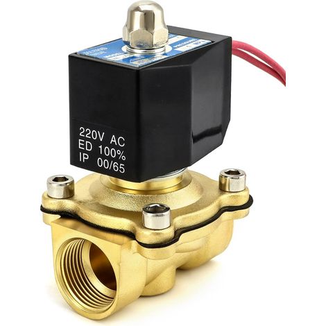 220-v-magnetventil, 3/4"-g, Messing, Für Diesel, Wasser Und Luft, Dn20