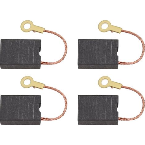 Paar Kohlebürsten Mit Anschlag Für Winkelschleifermotor, Kompatibel Mit Parkside Pws 230 A1 8x13x19mm