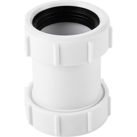 40-mm-rohrverbindungsstück (gerade), Pvc-verbindungsstück (gerade), Rohrverlängerungsstücke Für Sanitärarmaturen An Badewanne, Küchenspüle Und Duschwanne
