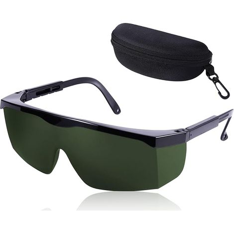 Laserschutzbrille, Laserschutzbrille (200–2000 Nm), Hpl/ipl-schutzbrille Für Laser- Und Ipl-haarentfernung, Uv-schutzbrille – Grün