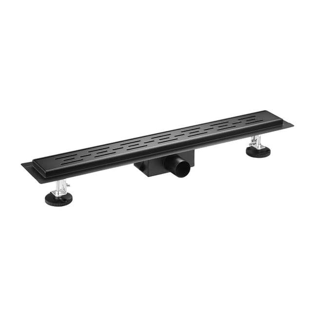 Aloni - Duschrinne Ablaufblende Standard Schwarz matt 80 cm