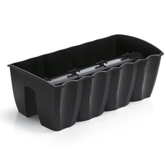 CROWN DCRO600 Blumentopf mit Geländer Anthrazit