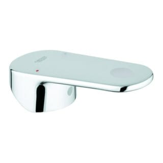 Hebel Chrom für Einhand-Wannen- und Brausebatterie, Wandmontage, Fertigmontageset - Grohe