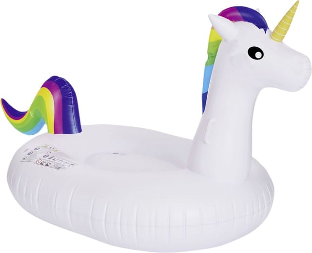 Happy People - Einhorn Luftmatratze Aufblastier Schwimmtier Schwimminsel Badetier