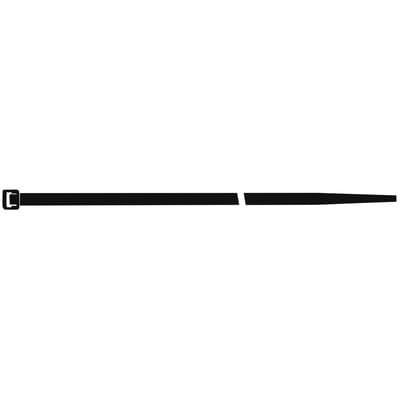 Kabelbinder Pack a 100 St. schwarz 180x4,5mm - Sapiselco