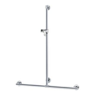 KEUCO PLAN Care Haltegriff mit Brausestange, Breite 682mm, Höhe