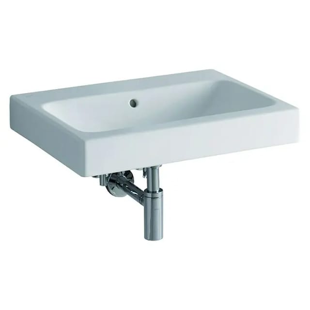 Geberit - iCon Waschtisch 60x48,5cm weiß, ohne Hahnloch, 124063600